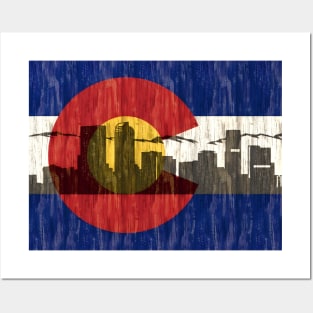 Colorado State Flag Posters and Art